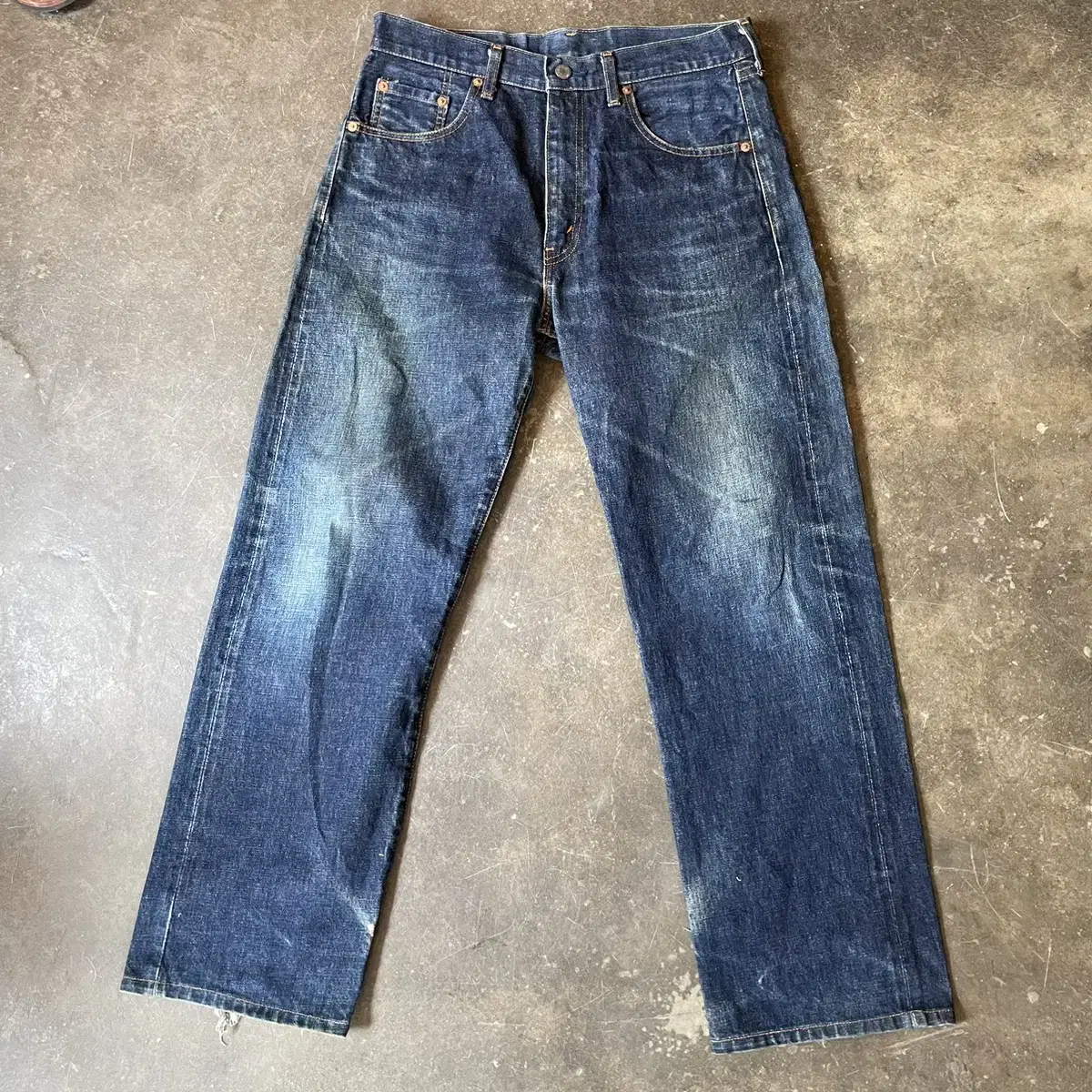 90s JP Levi's 502 big e selvedge